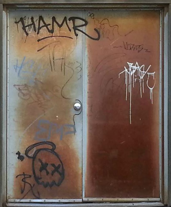 Graffitti Door